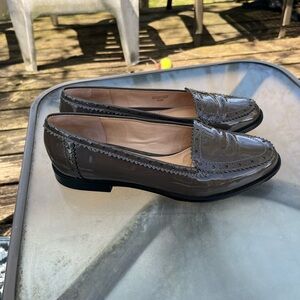 Via Spiga Rey Patent Leather Loafers Size 8.5